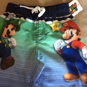 Little Boy Swimming Trunks